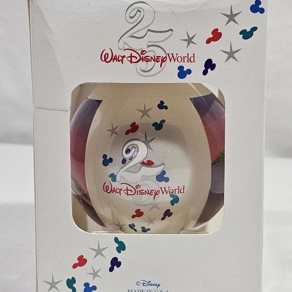 Disney Other - Vintage Walt Disney World 25th Ann. Remember The Magic Christmas Tree Ornament